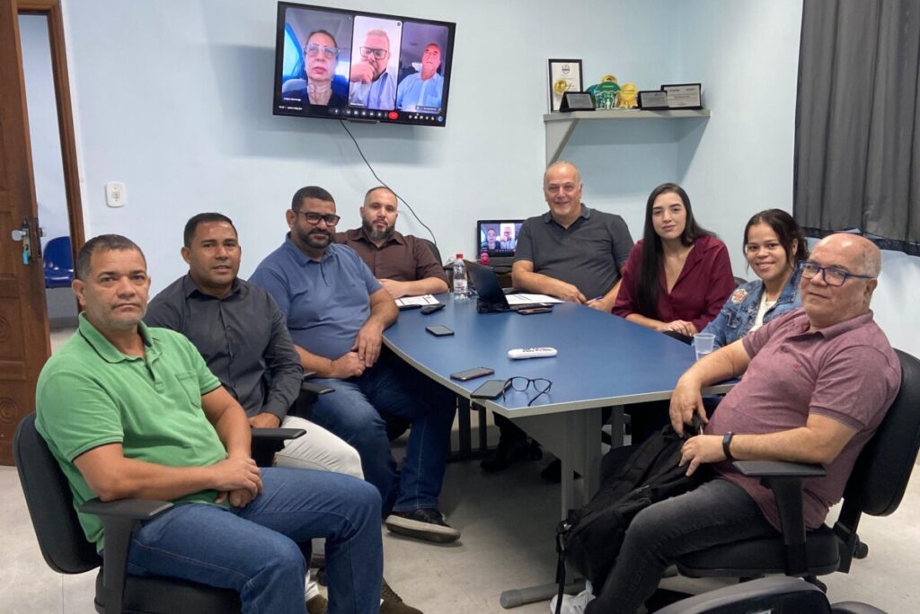 Reunião da auditoria para recertificacao pro-gestao saulo
